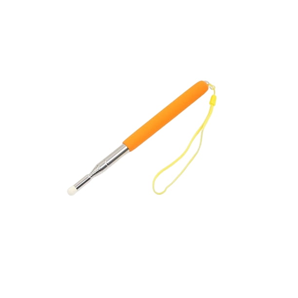 Injueey Punteros electrónicos para pizarra blanca, bolígrafo telescópico para profesores, varilla de látigo de 1M de especial para Controles remotos Naranja