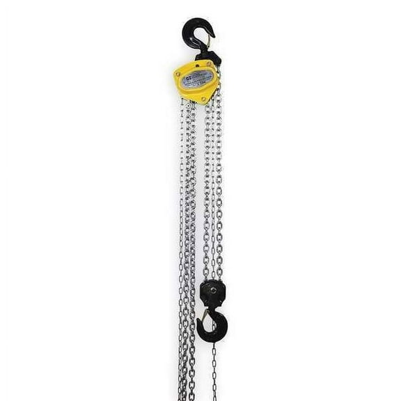 Oz Lifting Products Manual Chain Hoist,6000 lb.,Lift 10 ft. OZ030-10CHOP