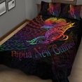 thumbnail image 2 of Papua New Guinea Quilt Bed Set - Butterfly Polynesian Style, 2 of 5