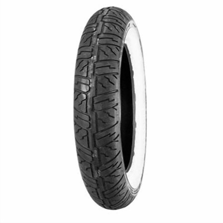 Dunlop Cruisemax Front Motorcycle Tire 130/90-16 (67H) Wide White Wall for Kawasaki Vulcan Drifter VN800 1999-2006