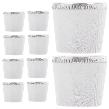 10 Pcs Corks for Crafts Bottle Stoppers Glass Bottles White