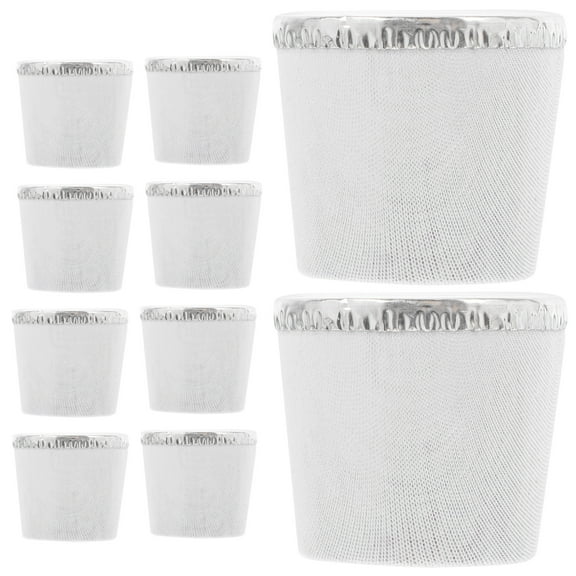 10 Pcs Corks for Crafts Bottle Stoppers Glass Bottles White