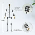 thumbnail image 5 of Armature Kit - DIY Metal Puppet Figure Skeleton, Easy to Assemble, Animated Character Design, for Stop Motion Animation, 5 of 10