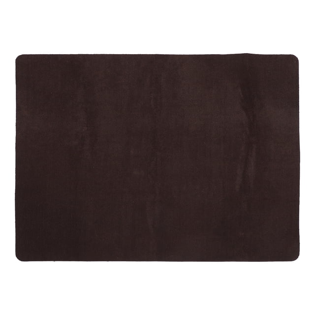 Pressure Dispersion Chair Mat Black Polyester 1Pcs 47.2X35.4X0.4In