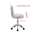 Guyou Colorful Unicorn Shaped Kid's Chair, Faux Fur Adjustable Swivel ...