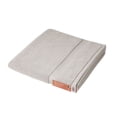 thumbnail image 5 of Beautiful by Drew Barrymore Dobby Bath Towel, Soft 100% Cotton, Porcini Taupe, 5 of 6