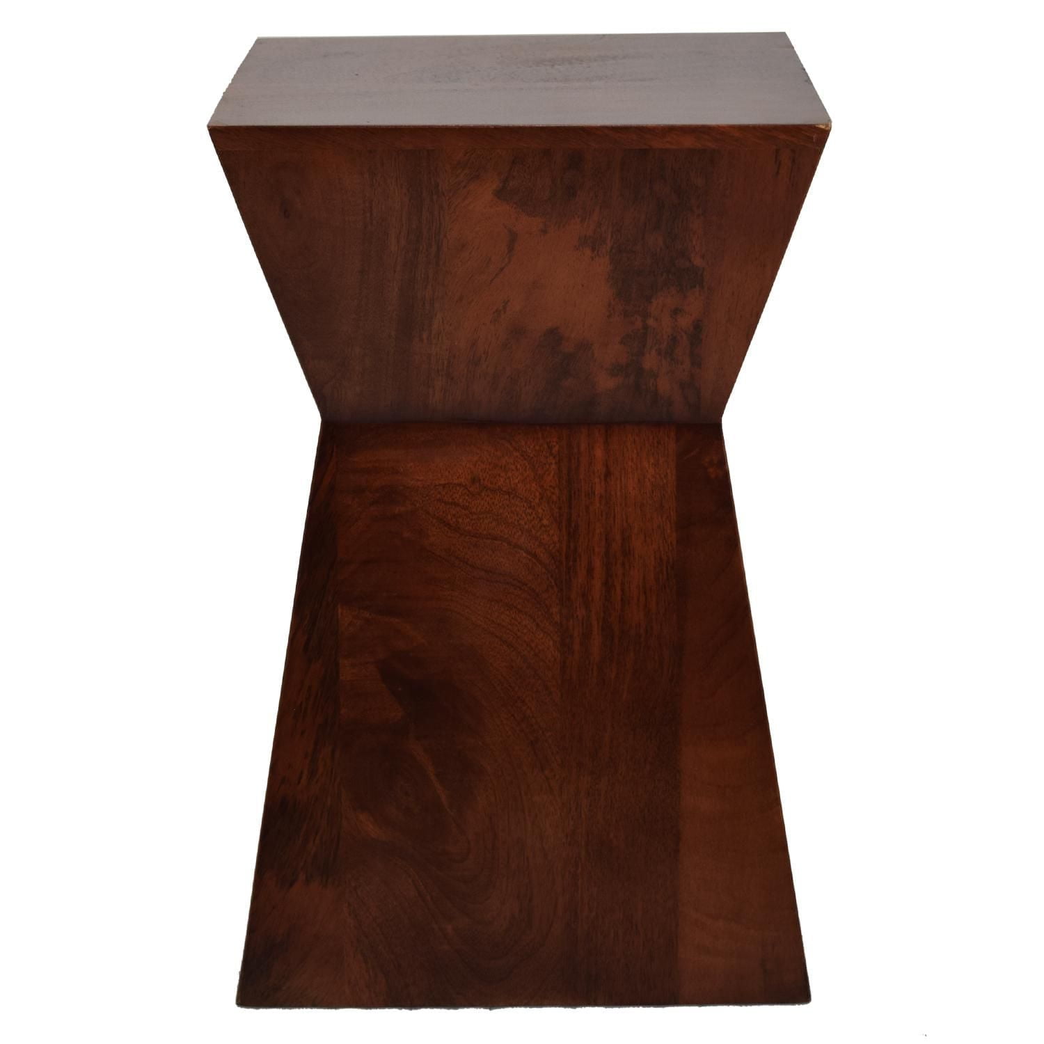 hometrends Wood Block Accent Table