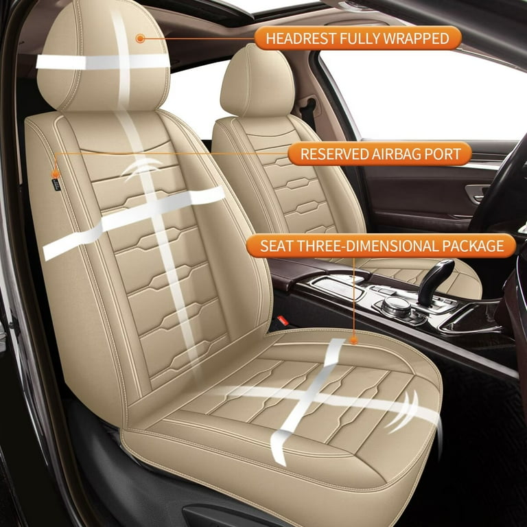 AOMSAZTO 2 Front Seat Car Seat Covers Fit for Honda CR-V 2015-2025
