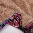 thumbnail image 4 of Qeaghou Fleece Jacket Women Women Faux Shearling Jackets Aztec Ethnic Graphic Sherpa Lined Jackets Oversized Button down Hooded Trench Coats, 4 of 7