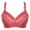 Red, variant on Lolmot Cotton Bra for Women Plus Size Unlined Wirefree Bra Full Coverage Full Figure Unpadded Bras Everyday Soft Lace Bras