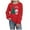 Red, variant on Staki Christmas Shirts for Girls Girl Sweatshirts Christmas Crewneck Long Sleeve Pullover Cotton Graphic Top Sweater Shirts(Pink,2-3 Years)