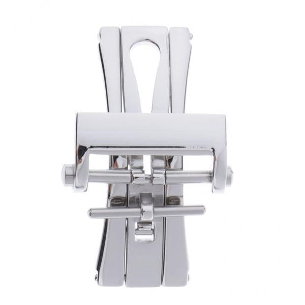 3x Cierre de Despliegue de Mariposa Plegable Pulido de 20 Mm Hebilla de Botón Doble Reemplazo para Correas de Reloj Correa de material cuero Correa de Sunnimix reloj hebilla 20mm