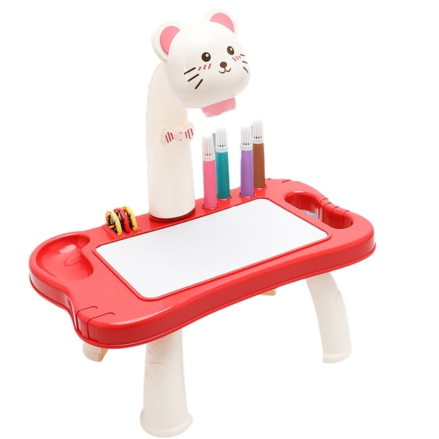 Drawing Projector Table For Kids And Draw Projector Toy With Light Music Child Projector Sketcher Desk 10ml
