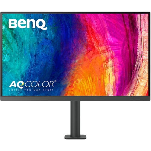 Restored BenQ PD2705UA 27" 16:9 IPS Panel 4K UHD Monitor 5 ms (GtG), 60Hz, 1200:1 Height, Swivel, Tilt HDMI DisplayPort USB-C (Refurbished)