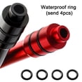 thumbnail image 4 of Ruiboury Bike Thru Axle Adapter Front Wheel Hub Mountain Tube Quick Release Adapter Black 1Set, 4 of 6