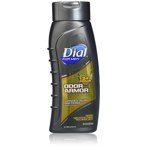 Dial Men's Odor Armor Body Wash, 16 Fluid Ounces (Pack of 2) Walmart