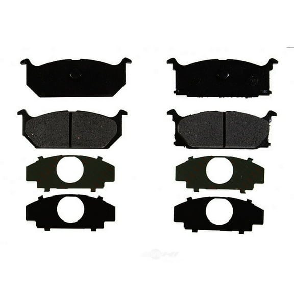 Raybestos PGD420M Professional Grade Semi-Metallic Disc Brake Pad Set Fits select: 1989-1994 GEO METRO