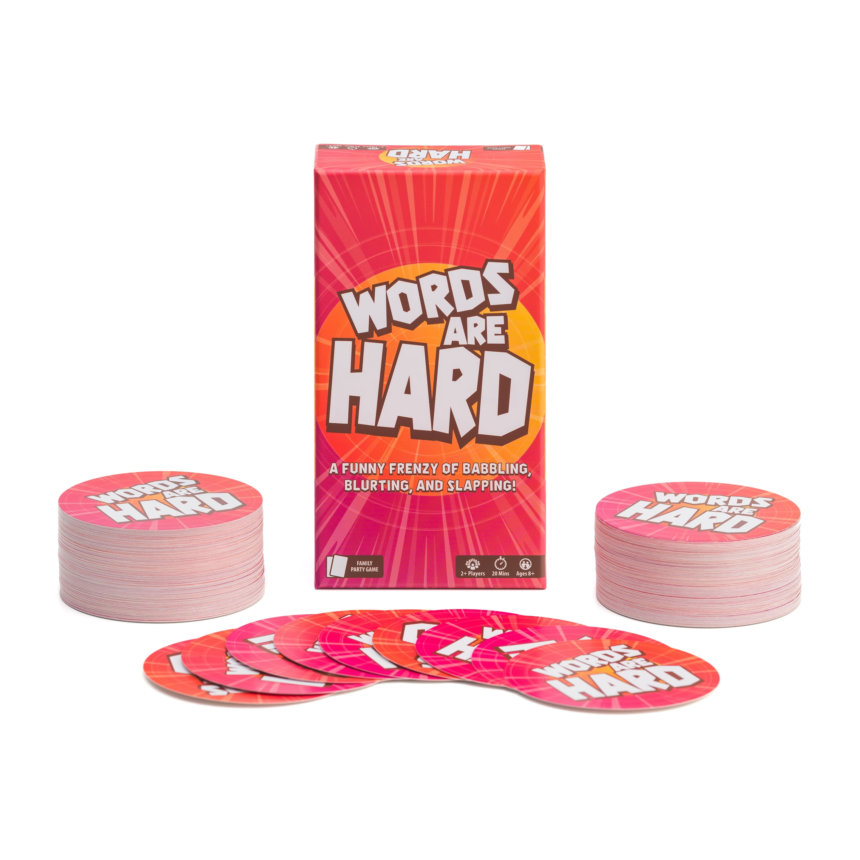 Words Are Hard Family Party Card Game for Ages 8+, from Asmodee