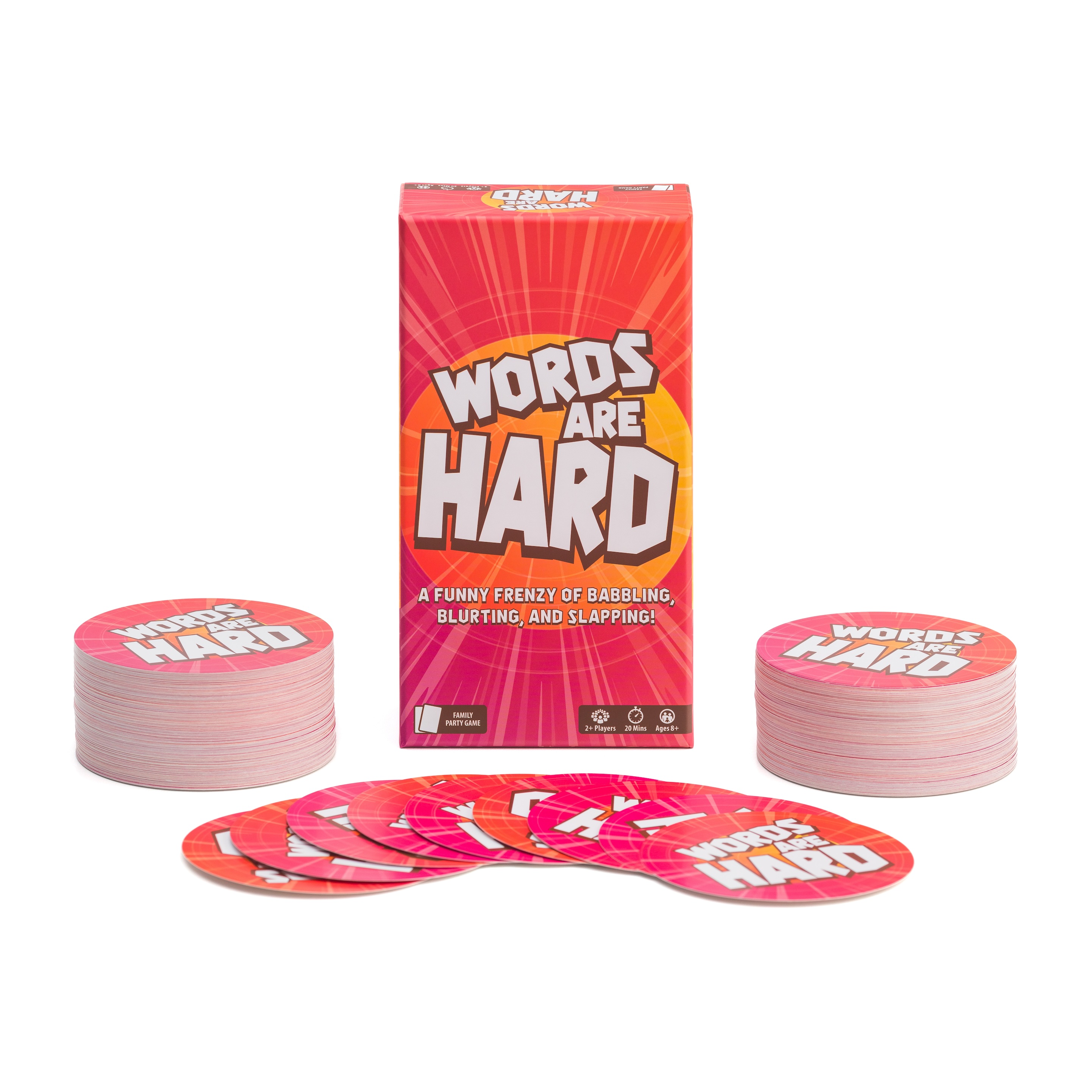 Asmodee Words Are Hard Family Party Card Game photo 1