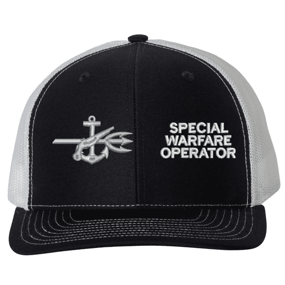 Navy Special Warfare Operator (SO) Rating USA Mesh-Back Cap