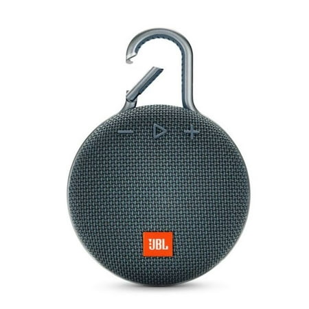 JBL Clip 3 Portable Bluetooth Speaker with Carabiner - Blue
