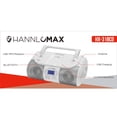 thumbnail image 2 of Boombox portátil para CD/MP3/USB HANNLOMAX HX-318CD con Bluetooth, 2 of 4