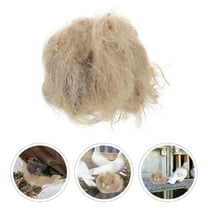 BESTONZON Woven Nest Material Nesting Material Khaki Pet Owners Indoor Outdoor 1 Pack