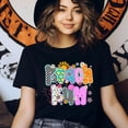 thumbnail image 3 of Beach Bum Retro Checkered Shirt – Funky Vacation Vibe Tee, Sand, Size M, 3 of 6