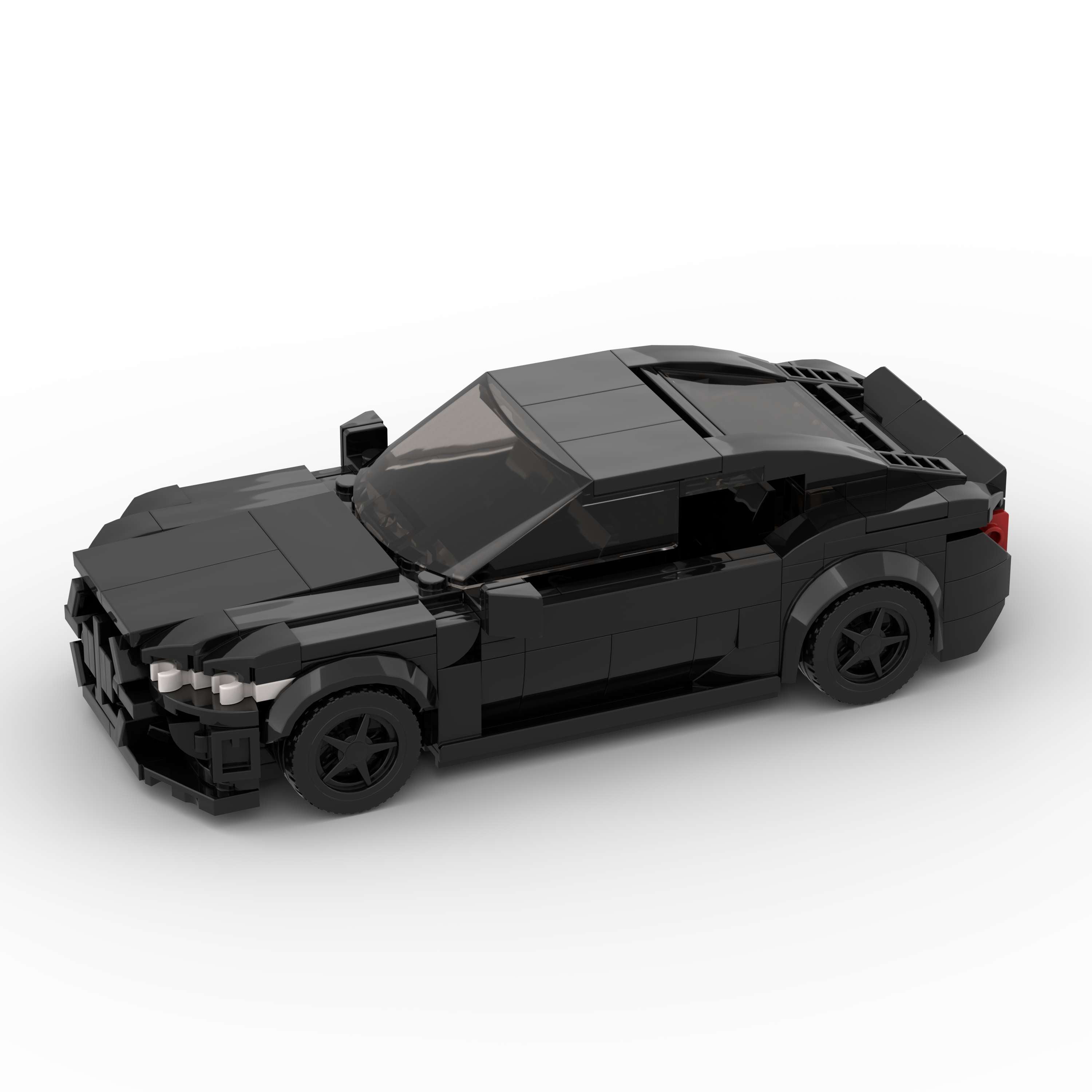 HOT MOC Supra Mk4 City Racing Car Speed Champions Sports Building