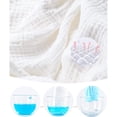 thumbnail image 4 of Holzlrgus Muslin Baby Burp Cloths Sets for Unisex- 6 Pack Large Cotton Burping Clothes for Newborn，Baby Girls and Boys, 4 of 7