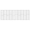 thumbnail image 6 of vidaXL Gabion Wall 236.2"x11.8"x78.7" Silver Galvanized Steel Planter Boxes with Covers, 6 of 6