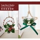 thumbnail image 4 of Nvzi 1 pieza de adornos navideños de piña hechos a mano - Accesorios de decoración para el hogar para crear un ambiente navideño, H, 4 of 4