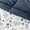 Forget Me Not Navy, variant on All Season Ultra Soft Comforter Set Lightweight Bedding in Gray/Black Ombre for Twin/Twin XL Size by Comfort Canopy