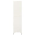 thumbnail image 3 of vidaXL Locker Cabinet Grey and Blue 90x45x180 cm Steel, 3 of 5