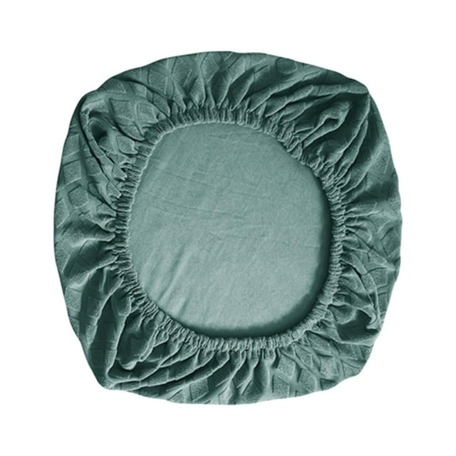 Elastic Computer Chair Slipcovers ,Stretchable Universal Comfort Rotating Chair Green