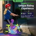 thumbnail image 3 of Gyrocopters Radi8 Electric scooter (Green) | UL 2272 approved | 25 km Range | 25 km/h Speed | Rear Disc Brakes | LED Lights | LCD Display, 3 of 10