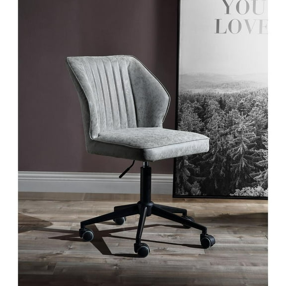 ACME Pakuna Office Chair in Vintage Gray and Black