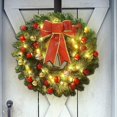 thumbnail image 4 of Navidad Con Cadena De Luces Led, Guirnalda Colgante De Navidad Artificial, Adorno De Pared, Año Nuevo, Casa, Tienda, Puerta, Suministros Para Árboles De Fiesta Methold HA042019-01, 4 of 6