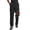 Black, variant on Men's Convertible Hiking Pants Ripstop Lightweight Quick Dry Water Resistant Cargo Pants Zip Off Fishing Outdoor Beige L