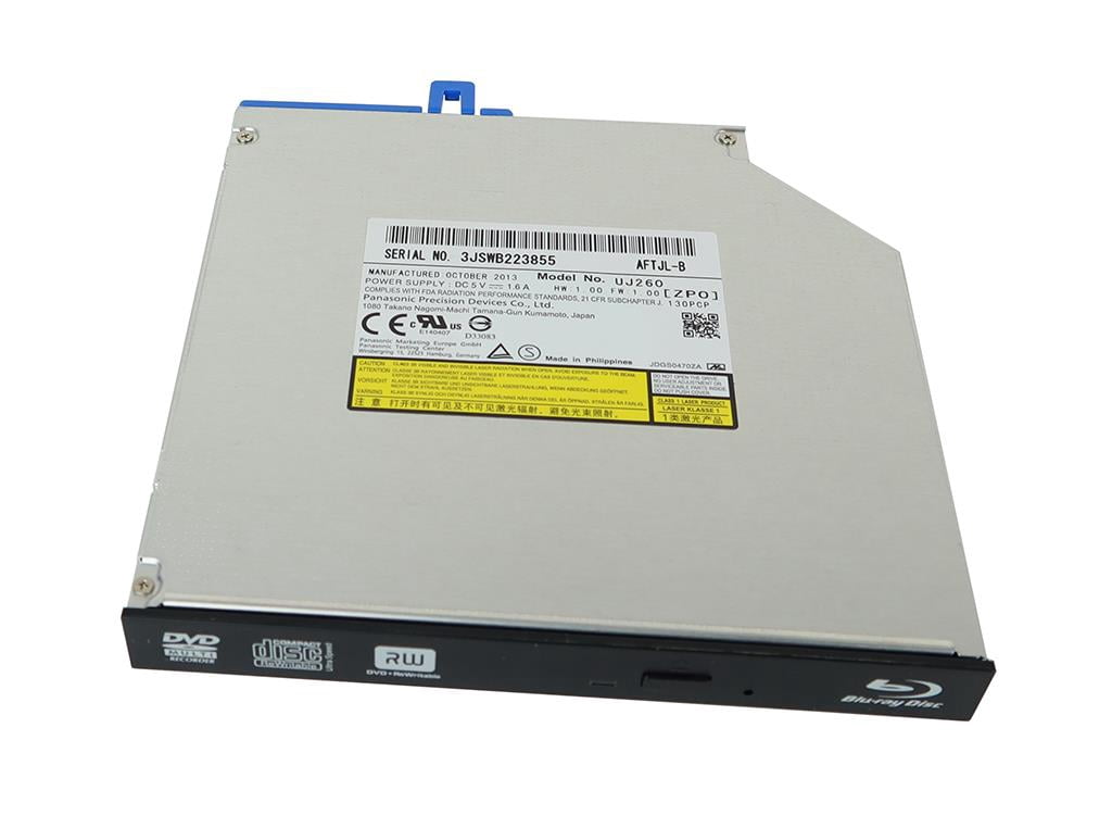 Uj260 Panasonic Dvd Cd Rewritable Sata Laptop Optical Drive W Bezel Uj260ab Laptop Optical Drives Walmart Com
