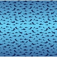 thumbnail image 3 of CafePress - Sharks Sharks And More Sharks Women's Dark Pajamas - Women's Short Sleeve Print T-Shirt and Pants Dark Cotton Pajama Set, 3 of 7