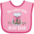 thumbnail image 3 of Inktastic The Cutest Little Jelly Bean Boys or Girls Baby Bib, 3 of 4