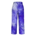thumbnail image 5 of Dxzfnsa Wide Leg Pants Woman Yoga Pants with Pockets Stretch Loose Casual Lounge Sweatpants Petite/Regular/Tall L-4XL, 5 of 6