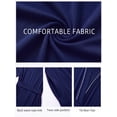 thumbnail image 3 of JWD Womens Robe Long Knit Bathrobe Lightweight Soft Robes Ladies Bath Robe, 3 of 8