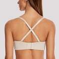 thumbnail image 6 of MELENECA Strapless Bra Minimizer with Underwire for Women Sand Dollar 38D, 6 of 6
