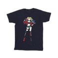 thumbnail image 1 of DC Comics Mens Harley Quinn Standing Pose T-Shirt, 1 of 3