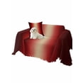 thumbnail image 2 of Dark Red Ombre Couch Cover for Dogs, Modern Yellow Gradient Farmhouse Art Washable Sofa Covers Slipcover for Pets Dogs Futon Cover, Couch Recliner Covers, Oversized Chair Slipcover 71"x91", 2 of 9