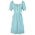 thumbnail image 5 of Dapper Robe Bleue Vêtements d'Été pour Femmes Robes de Soirée Longues, 5 of 5