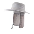 thumbnail image 2 of Sun Hat Upf 50+ Wide Brim Bucket, Breathable Fishing Hat with Neck Flap, Summer UV Protection Hat for Men and Women, 2 of 7