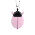 thumbnail image 2 of Pink Ladybug Pocket Watch, Mini Pendant Design, Anniversary Gift for Her, Necklace Accessory, Valentines for Women, 1 Pc, 2 of 8